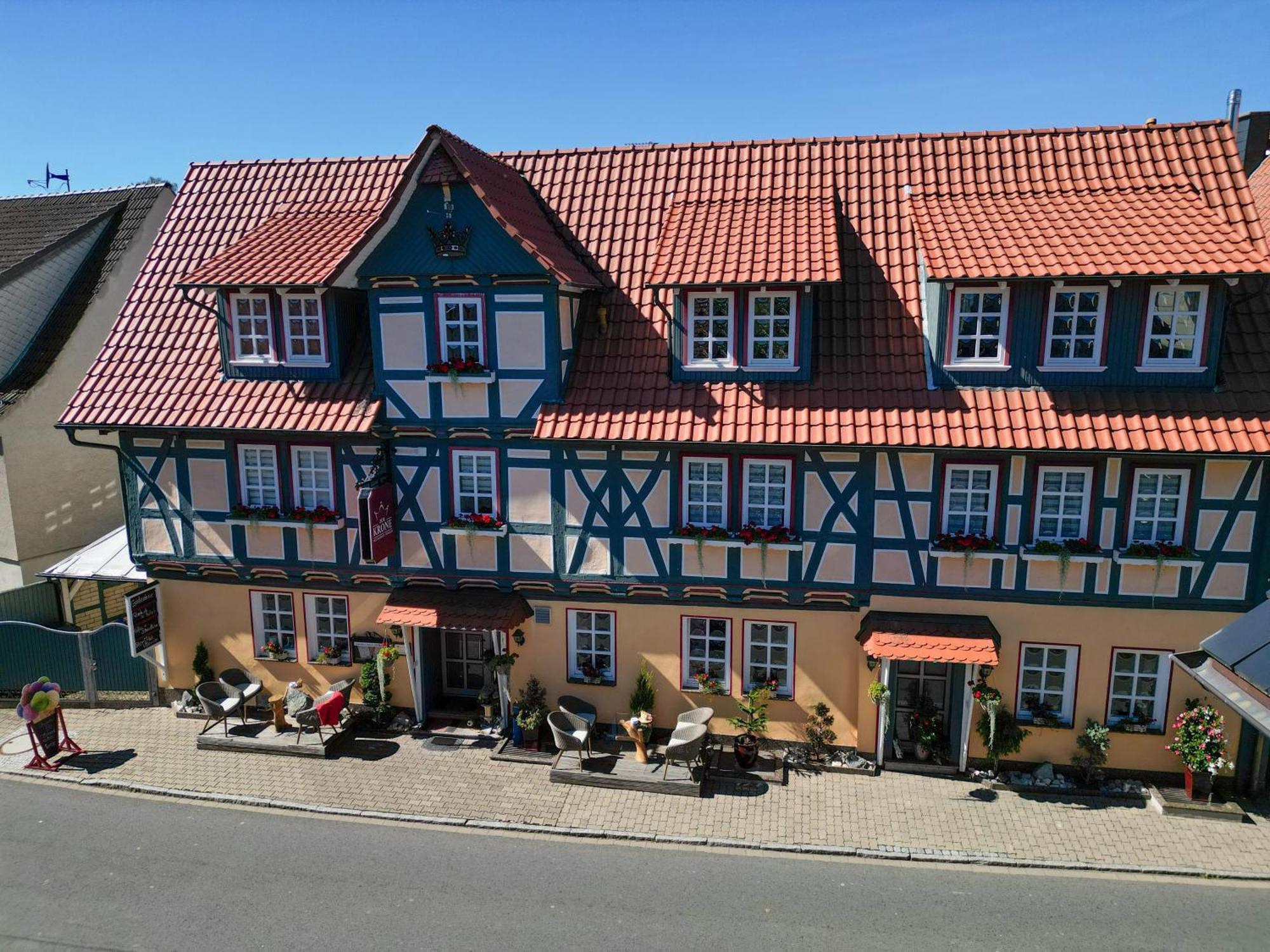 Pension Zur Krone Martinfeld エクステリア 写真